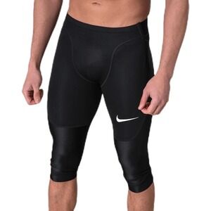 Nike Pro AeroAdapt 3/4 Tights Mens Medium Black Compression Training Pants